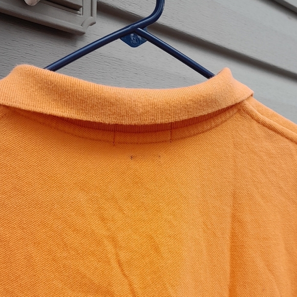 Polo by Ralph Lauren Mens Large Orange Polo Shirt for EUC - Picture 6 of 6